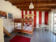 Room details of Quarto Vermelho