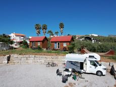 Camping in the surfcamp