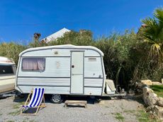 Details of the camper van